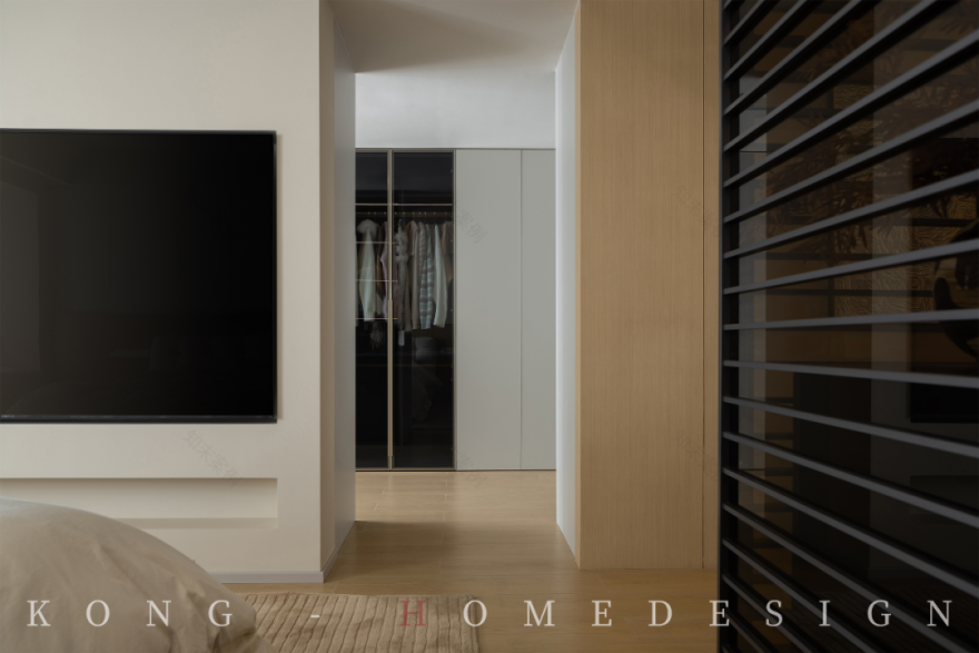 KONG HOME No.29 | 生活的流动·四室改一居-49
