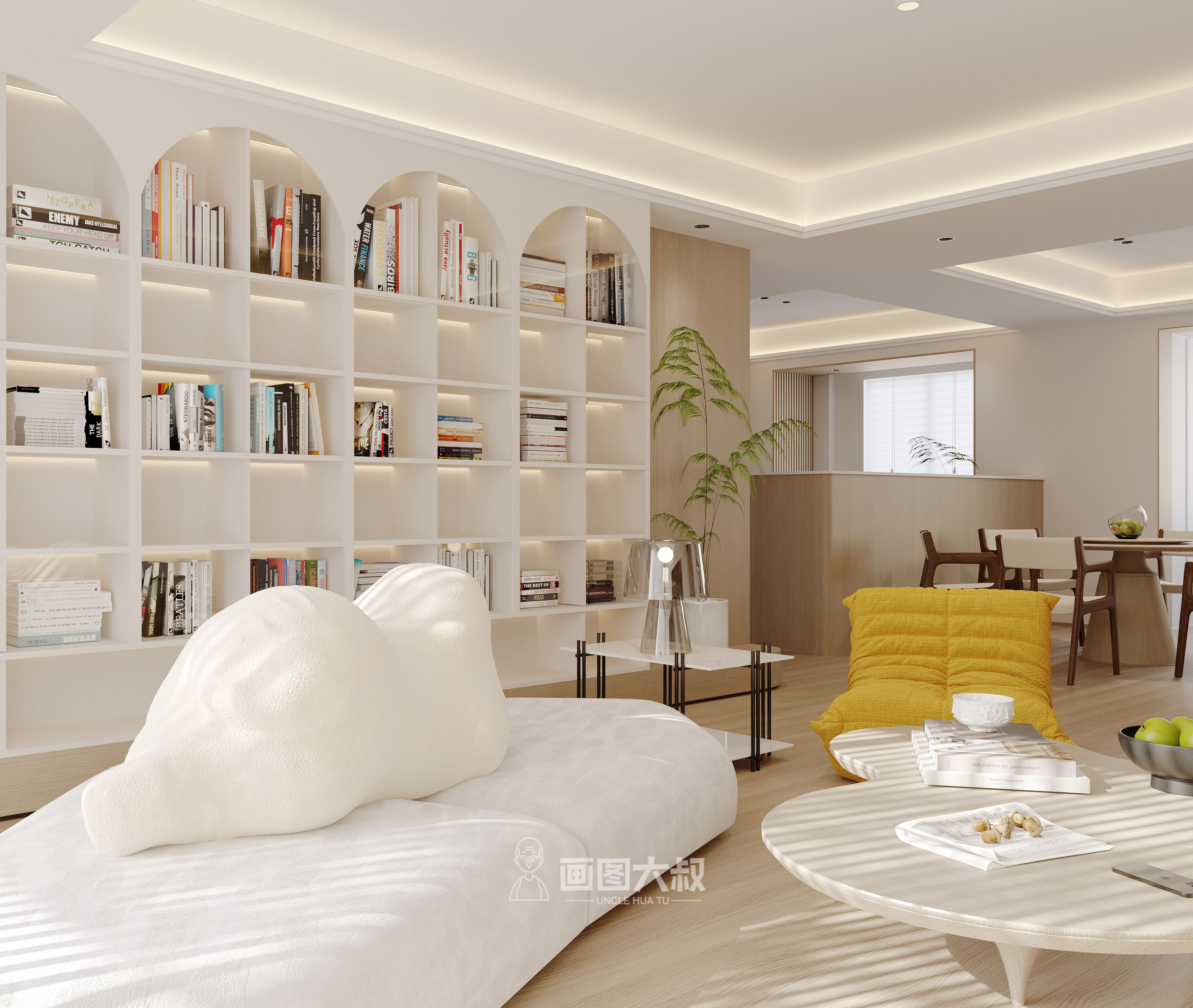 原木风效果图表现-2