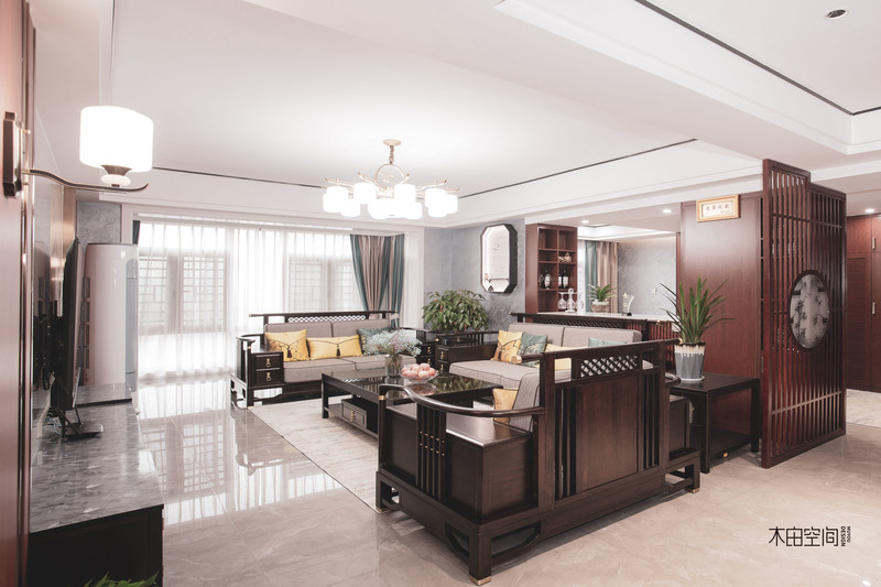 衡云府 140 平新中式风格设计-9