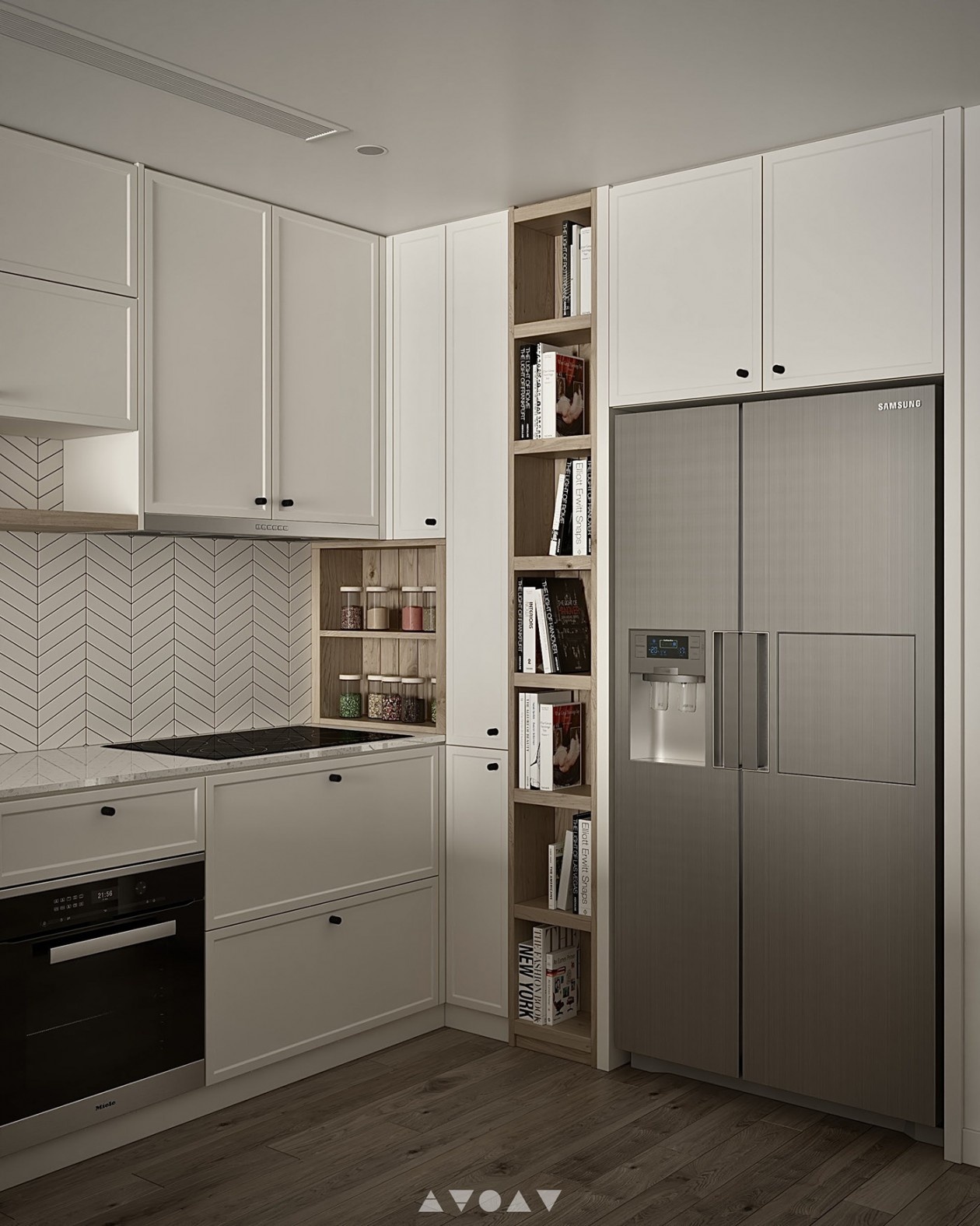 乳白色清新公寓，细腻而质朴-8