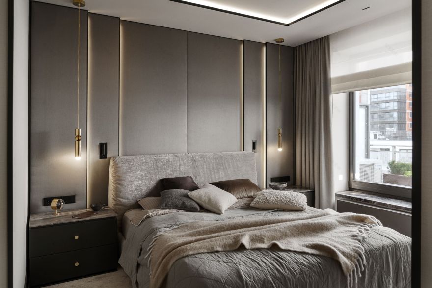 拥有华沙全景的现代经典公寓丨波兰华沙丨Katarzyna Kraszewska室内建筑工作室-30