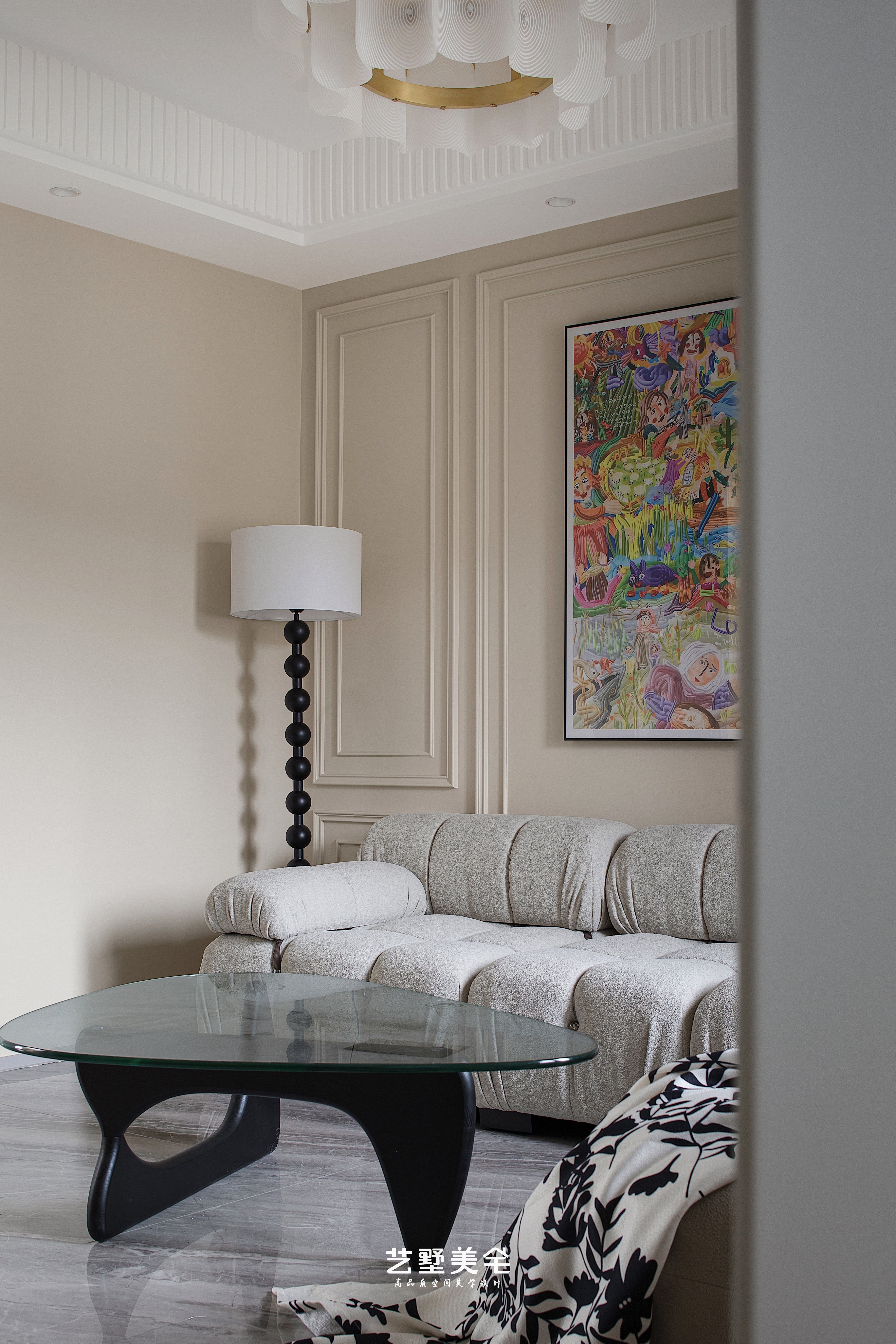 淮南*金地艳澜山 400㎡轻法式别墅设计丨中国淮南丨艺墅美宅设计-34