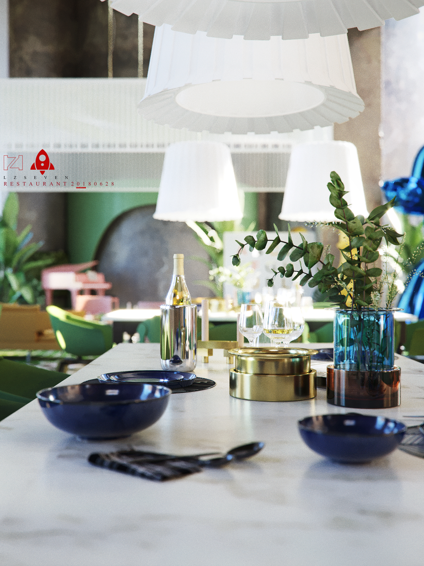 绿意盎然的空间混搭-38