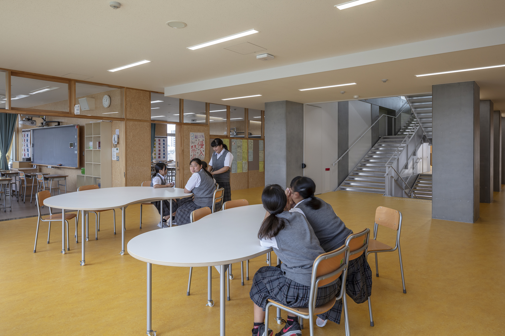 田畑初中丨日本东京丨Coelacanth K&H Architects-42