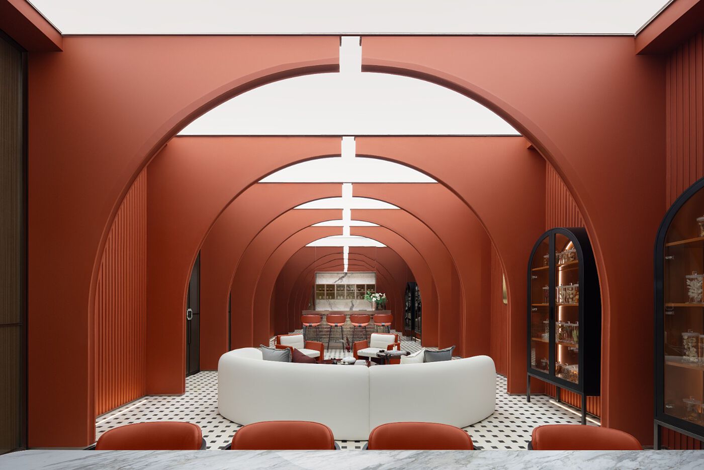 温州绿城六和院售楼处丨中国温州丨几朵设计-49