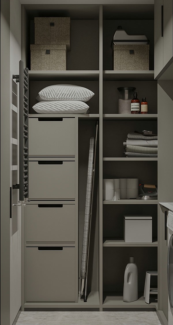 乌克兰基辅115㎡公寓 打造温暖柔和的住宅空间-19