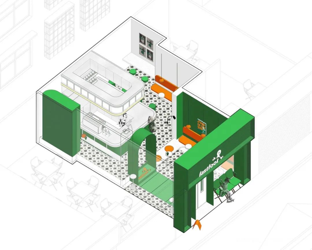 广州东山口“急急脚”咖啡店，复古与现代的完美融合-21