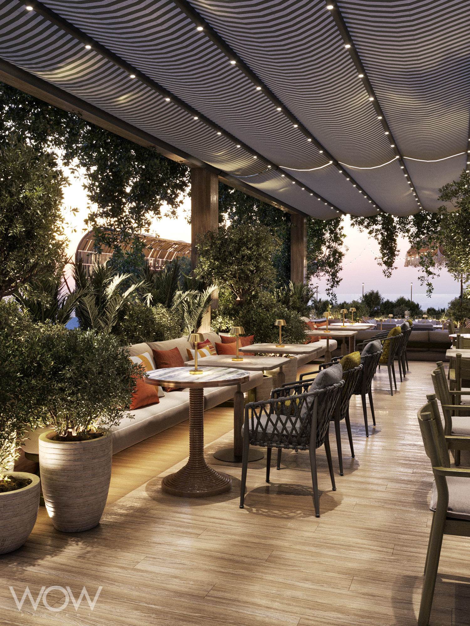 比佛利山庄的屋顶餐厅-11