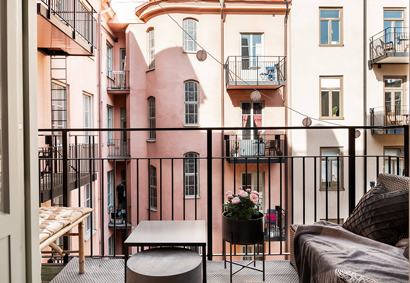 斯德哥尔摩螺旋楼梯双层公寓-19