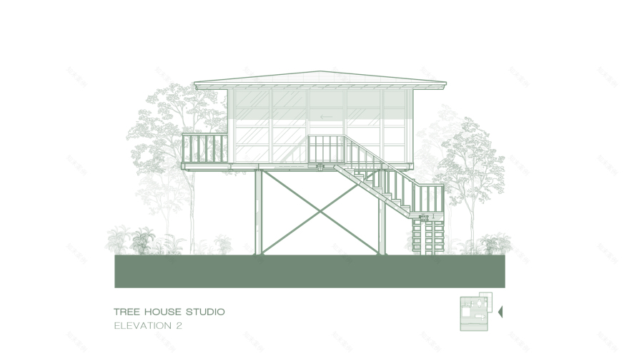 树屋工作室丨印度丨Stilt Studios-44