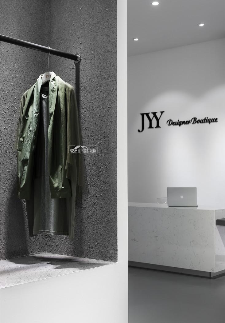星瀚设计丨服装店丨「极简主义」JYY服饰店-2