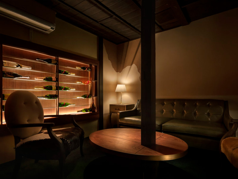 古民家改築日本酒バー&ワインバー【wine&sake ZON.masu】の店舗デザイン|株式会社TO|名古屋の店舗・建築デザイン設計事務所の施工事例-2