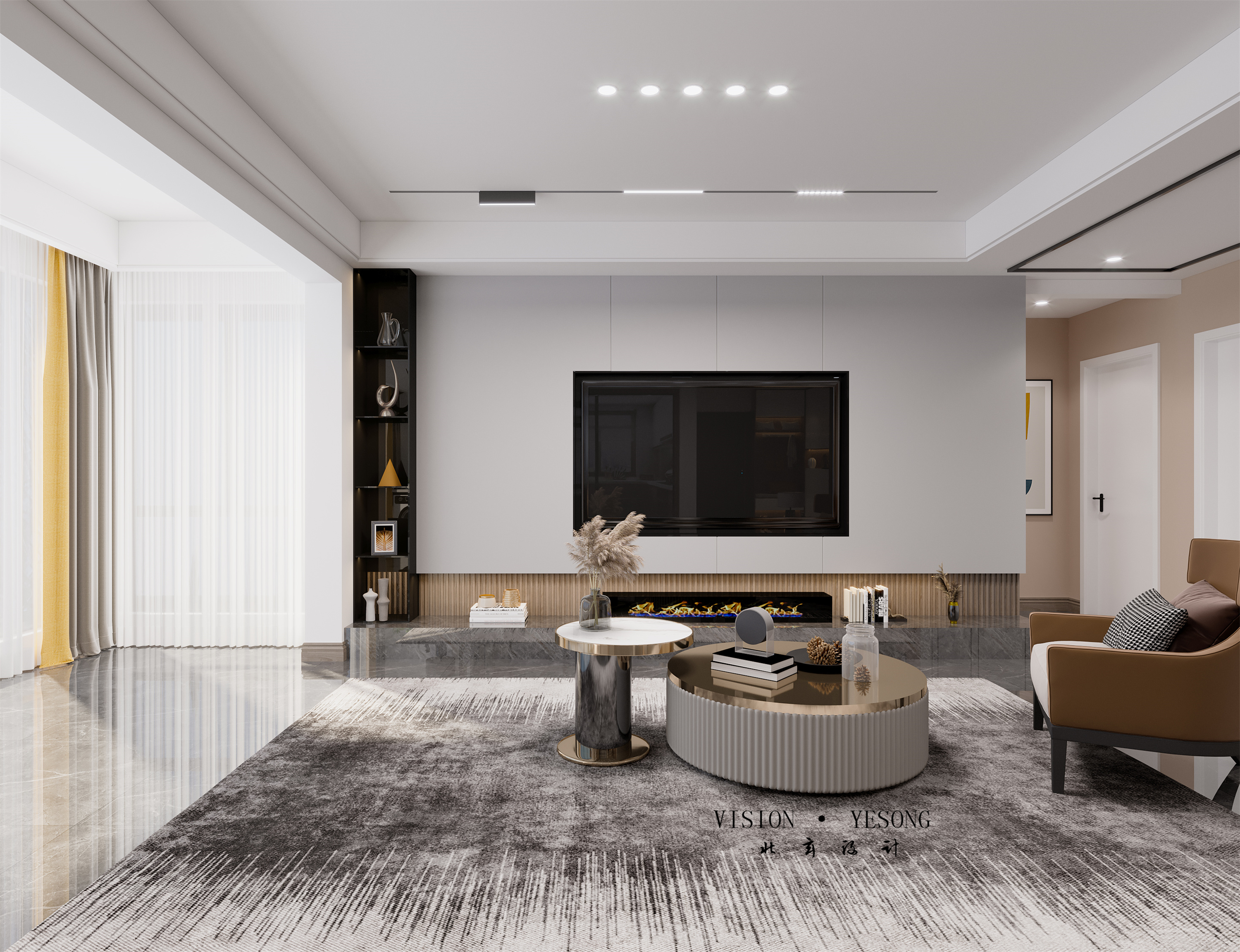 合肥别墅设计丨中国合肥丨北玄设计表现-36