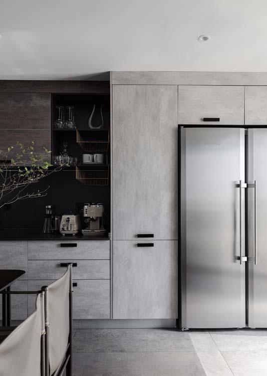 李大脓的金融岛家居设计 | 套二变套四,实用与高级并存-12