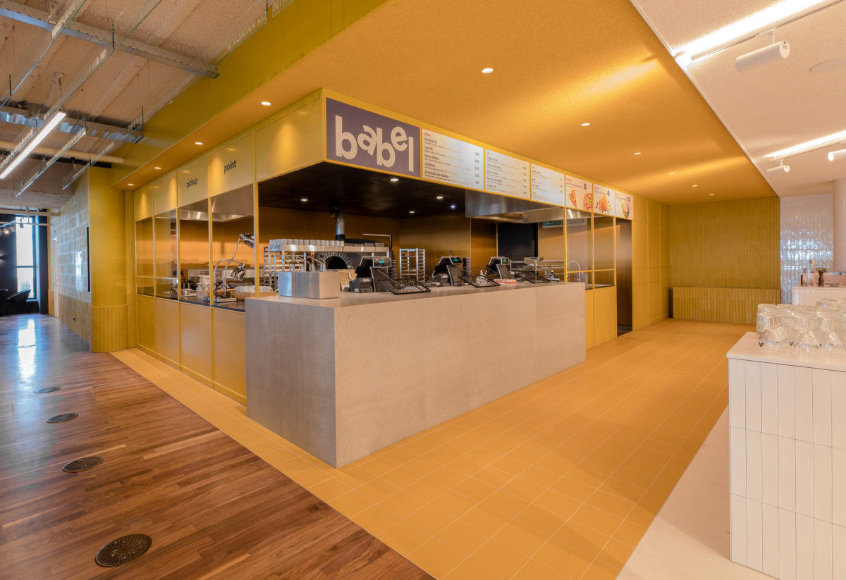 阿姆斯特丹图书馆里的“巴别塔”餐厅-11