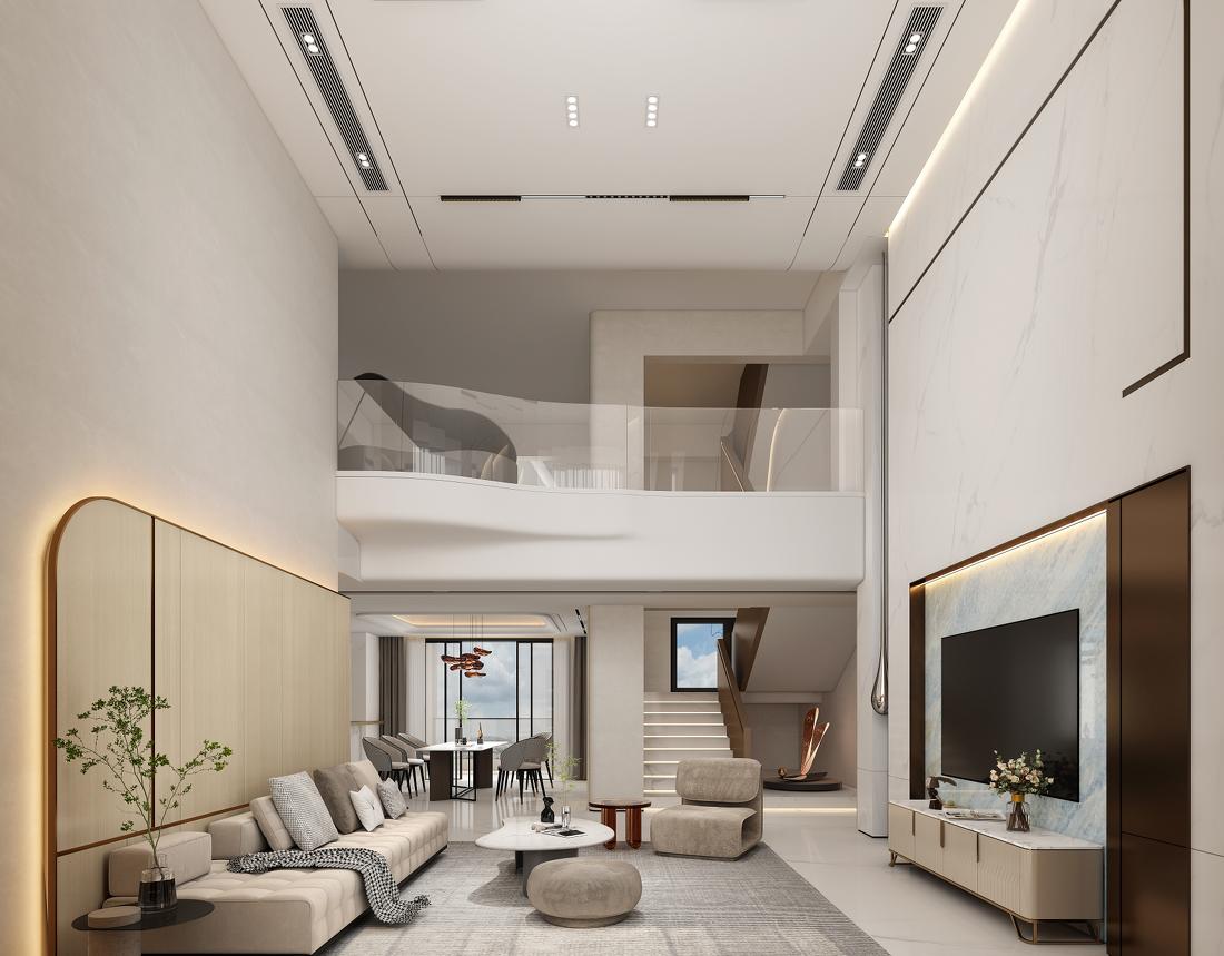 360m²极简复式-1