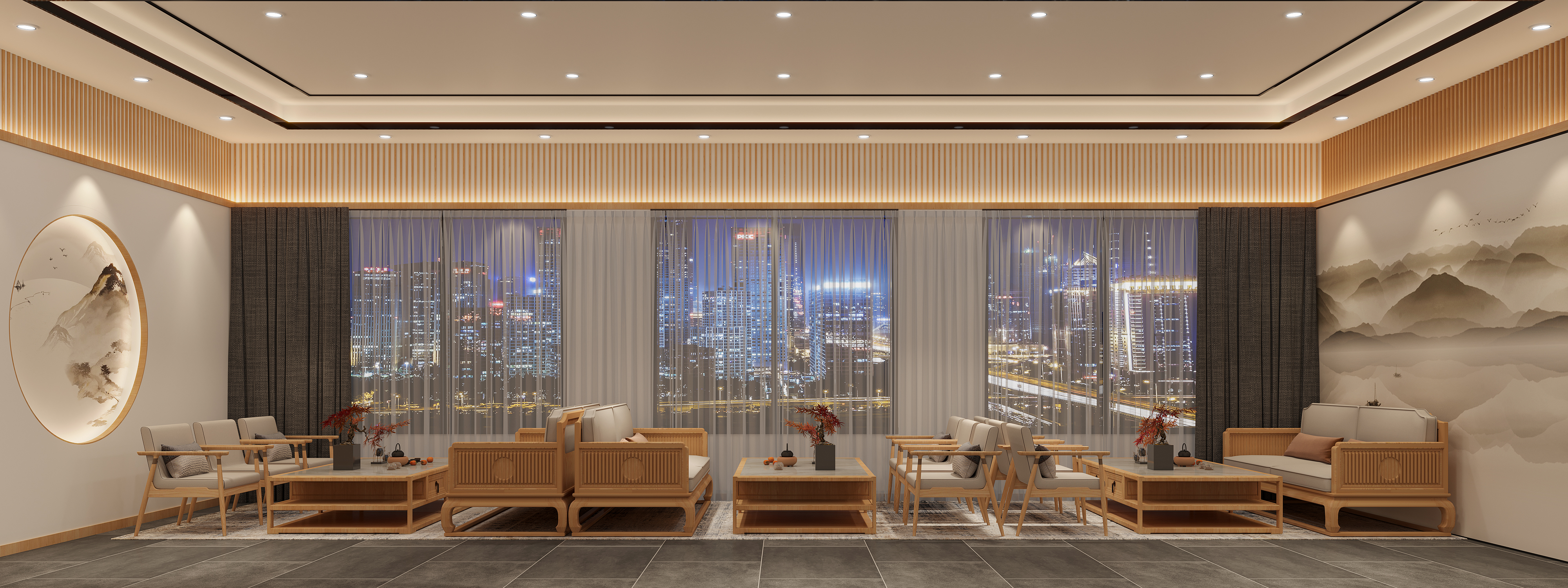 「东方雅韵・疗愈秘境」按摩店设计：在诗意里卸下心防-5