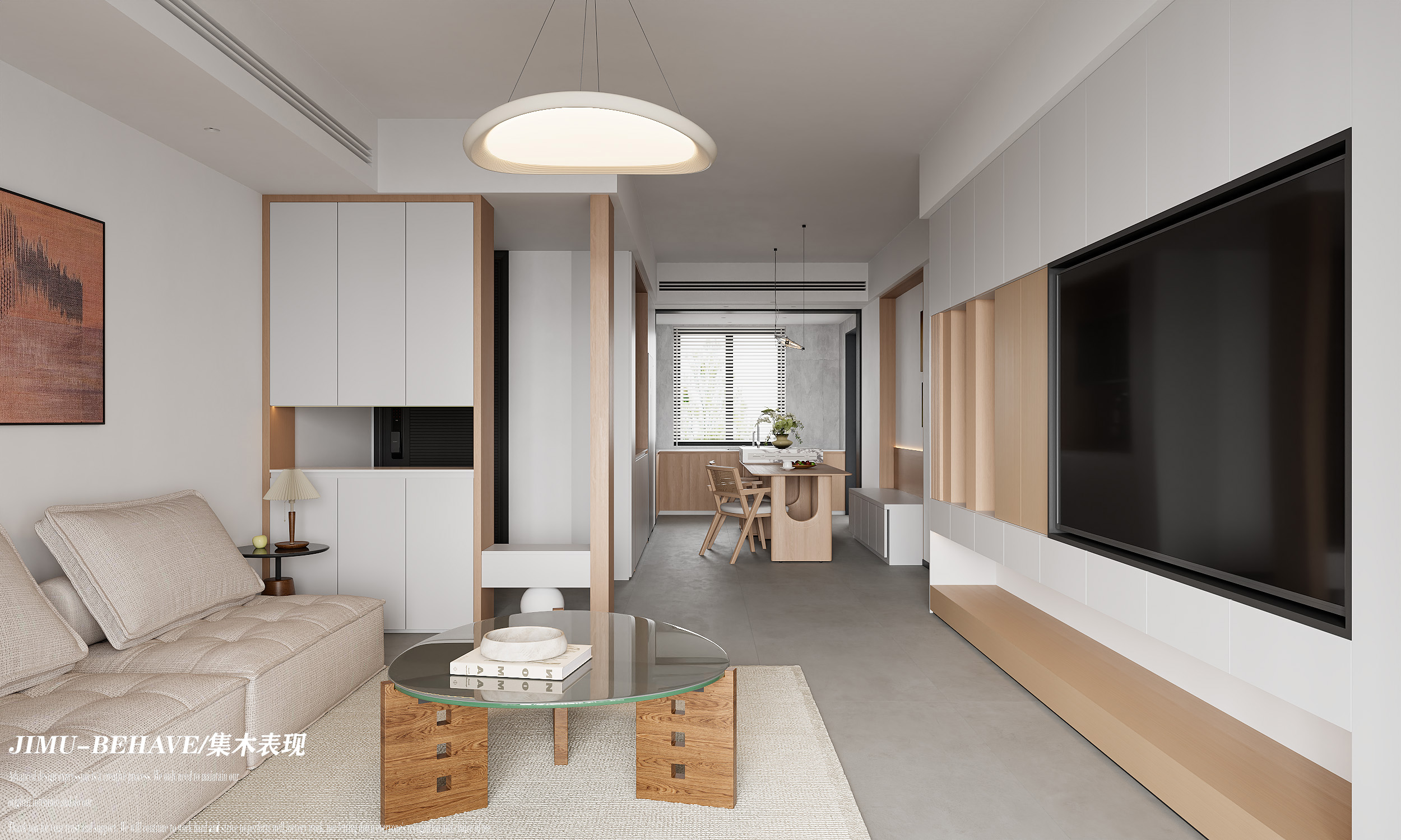 私宅 I 现代原木视觉：JM VISUAL-2