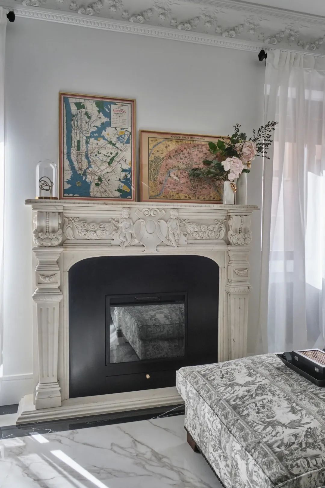 女演员 Ana Milán 的法式浪漫之家丨西班牙马德里丨AD100 室内设计师 Fabián Ñíguez-43