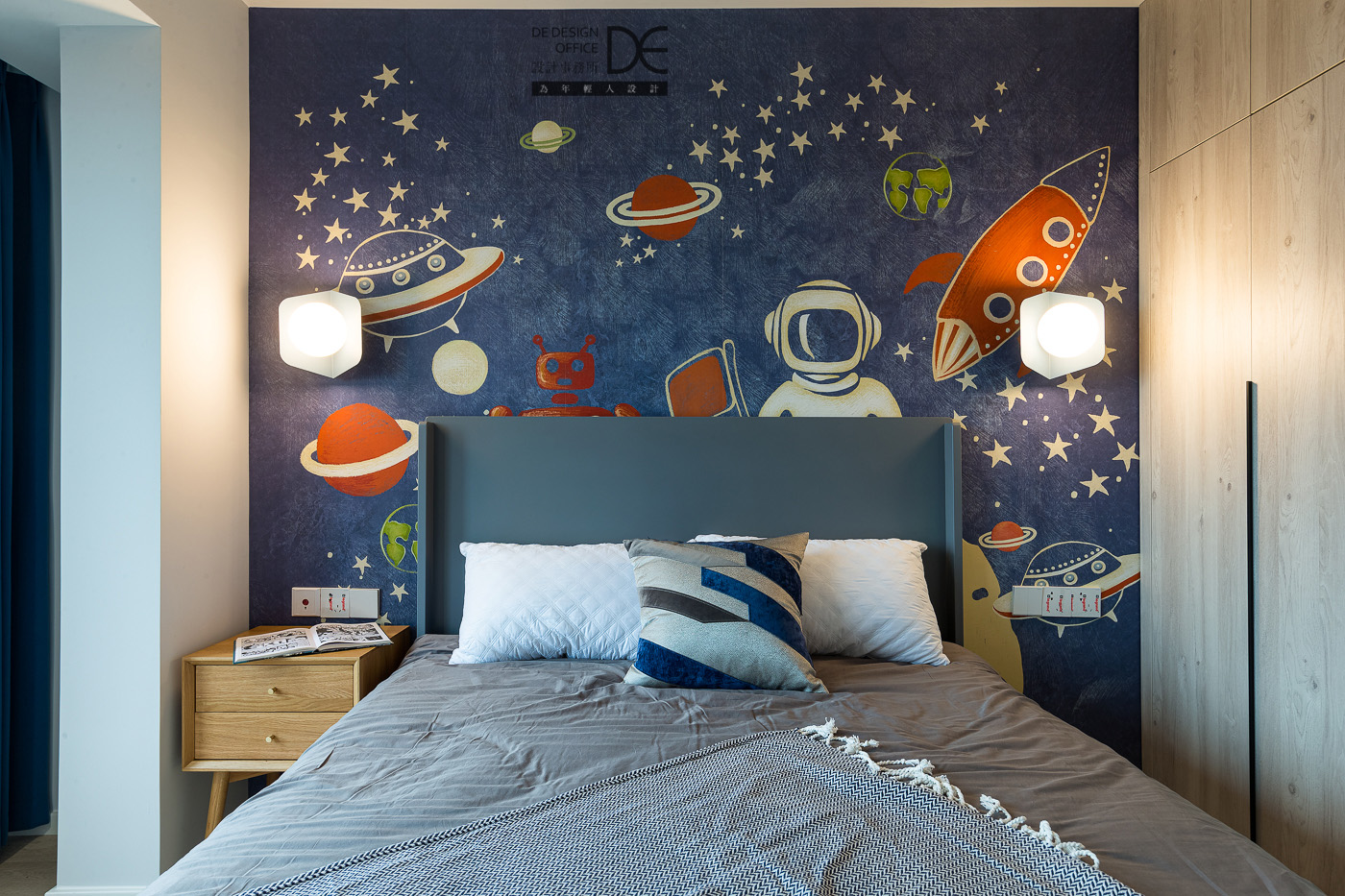 跃层空间,成长型家居设计-46