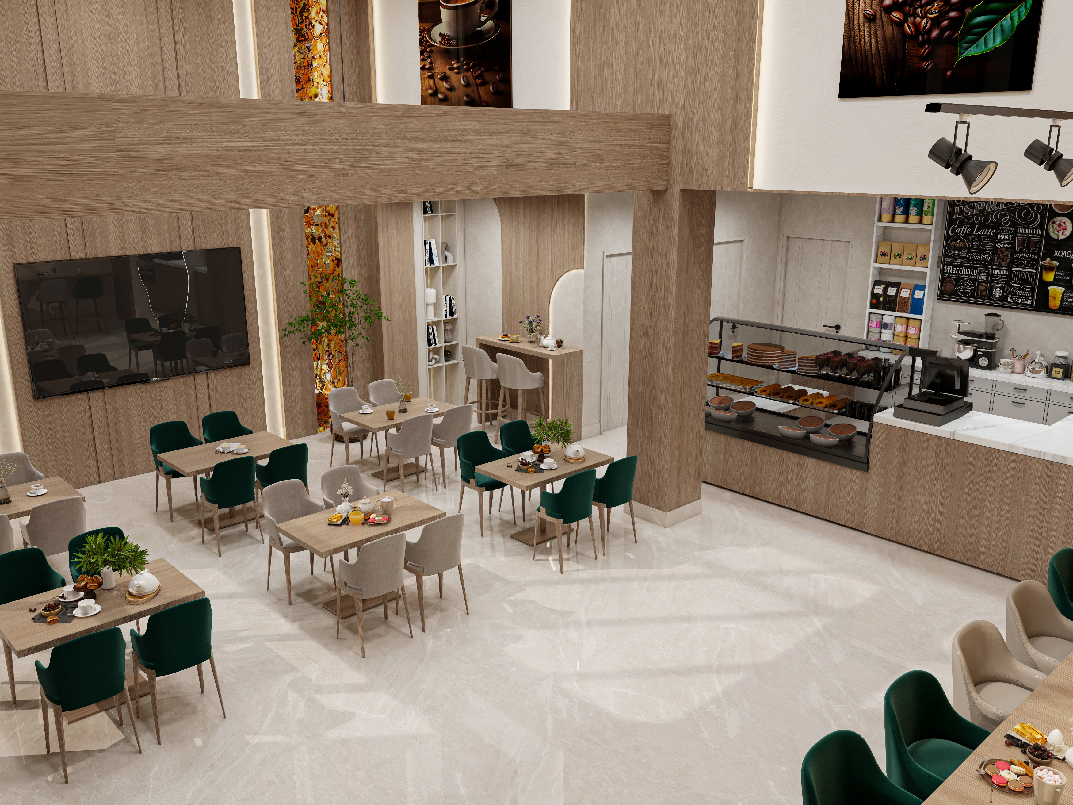 Coffee Shop Design In KSA.-4