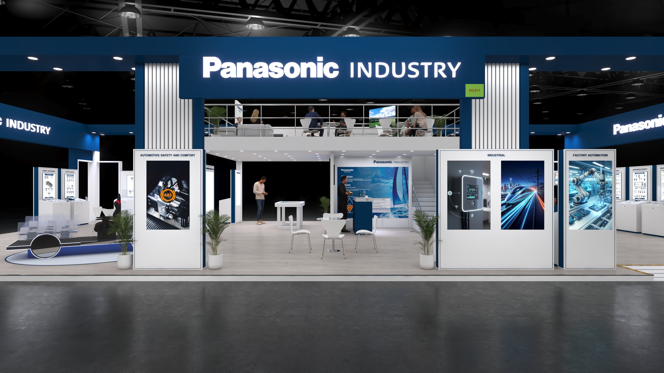 Panasonic Industries Electronica booth-9