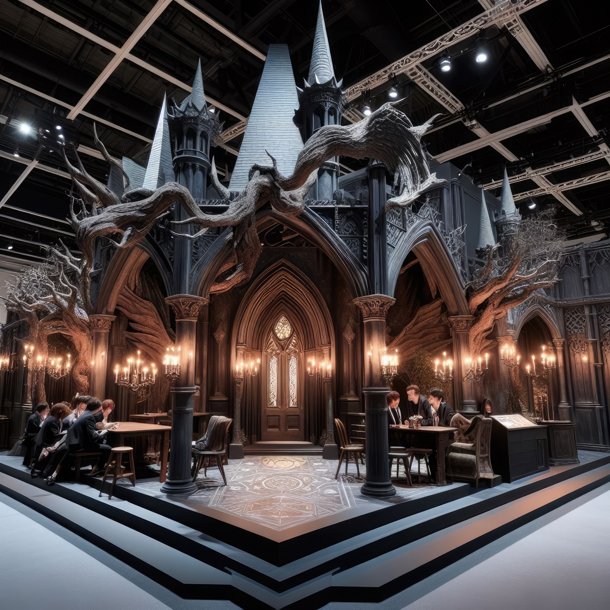 Harry Potter exhibition booth/interior store by Ai-12