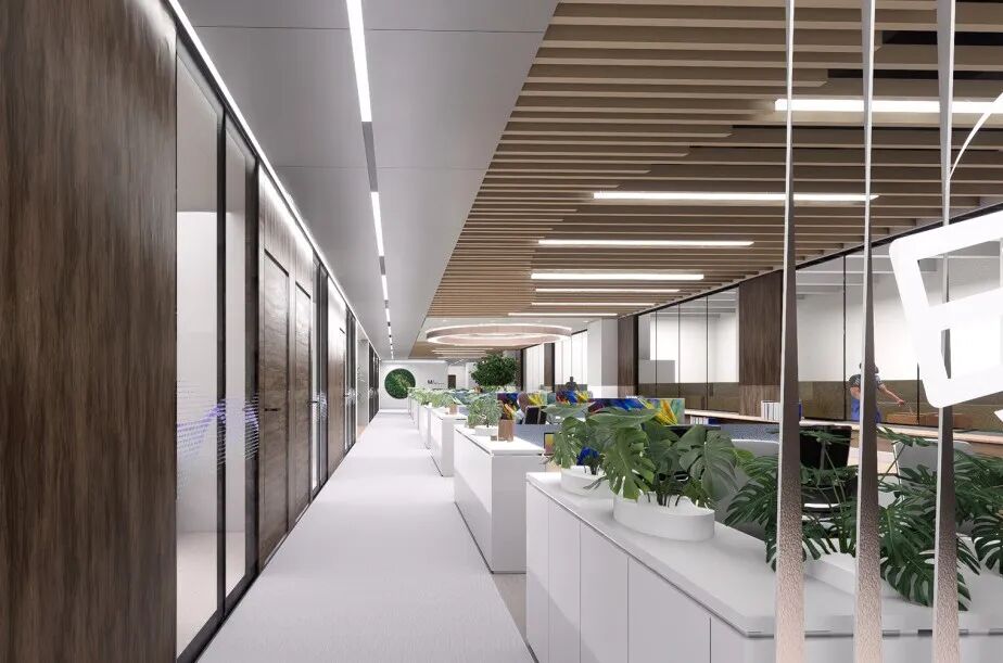 上海科技企业办公与展厅室内丨中国上海丨在野川行-15