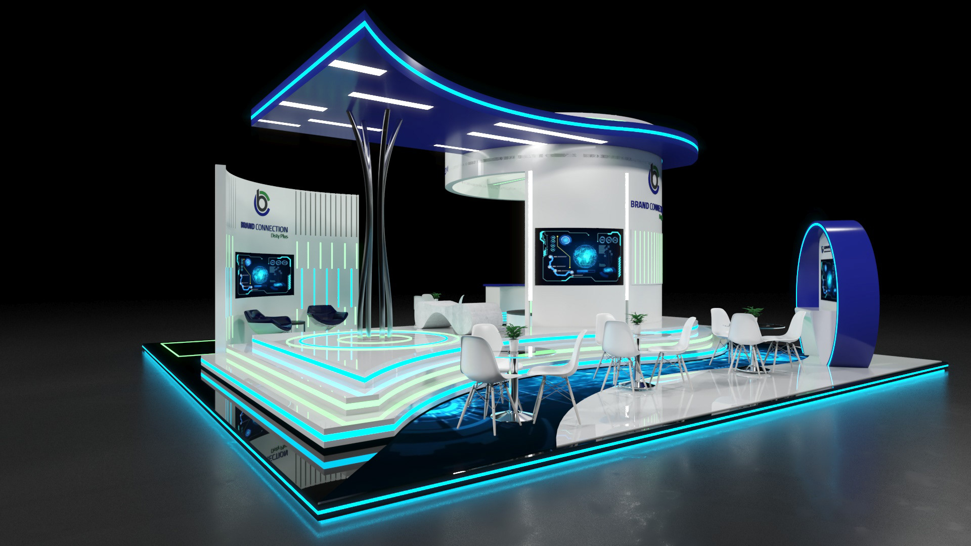 Brand Connection Disty plus 展览设计丨埃及-9