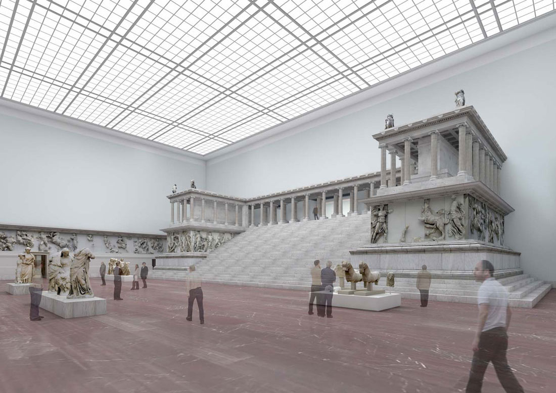 柏林佩加蒙博物馆修复与扩建项目丨德国柏林丨O. M. Ungers-5