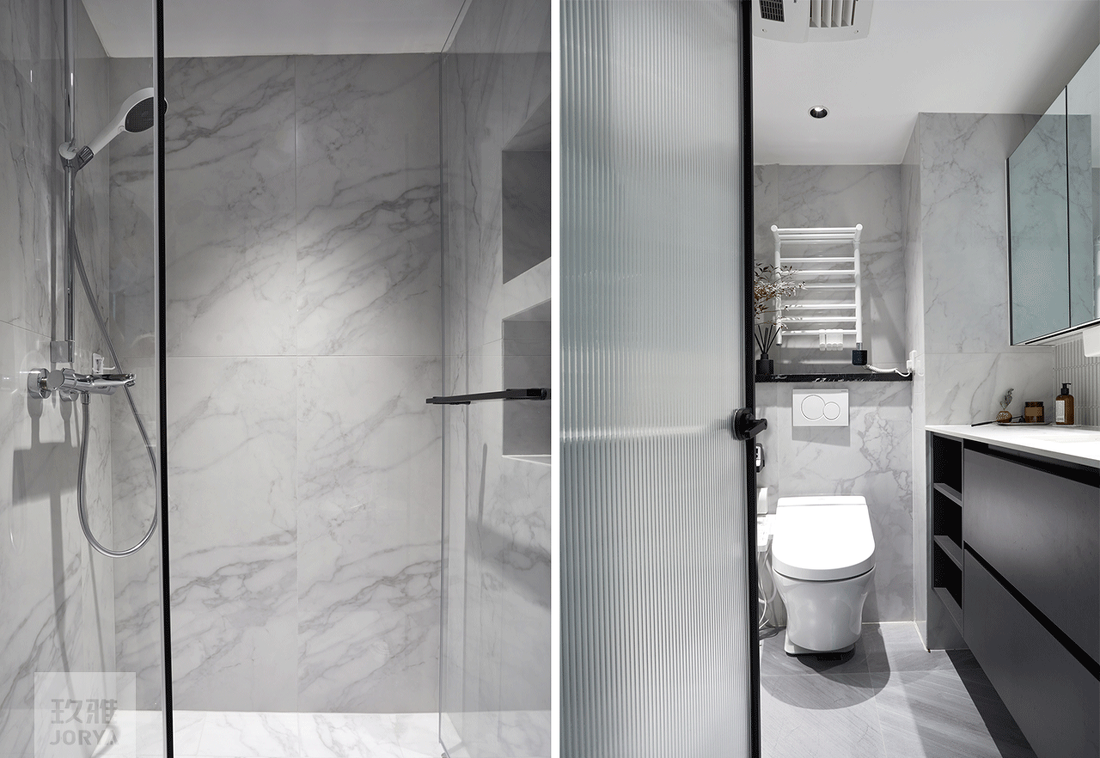 62㎡小家改造成卧室++ 书房&衣帽间丨JORYA玖雅-61