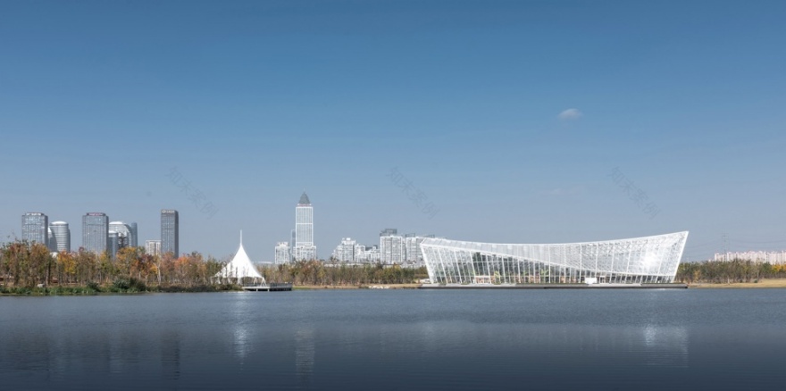 南通植物园温室 | 轻舟造型,四季花卉展示-26