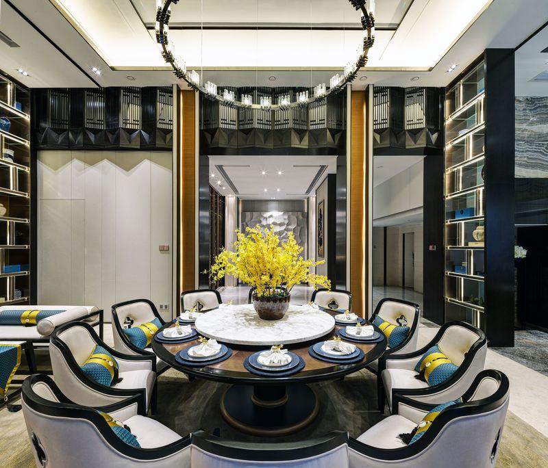 成都麓府C合院新中式家装设计-9