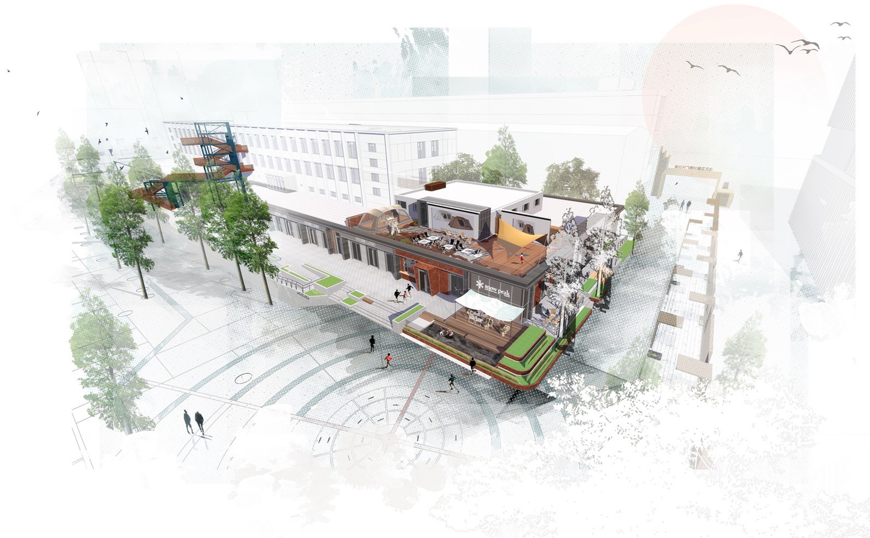 Snow Peak 北京中关村旗舰店丨中国北京丨弘石设计-7