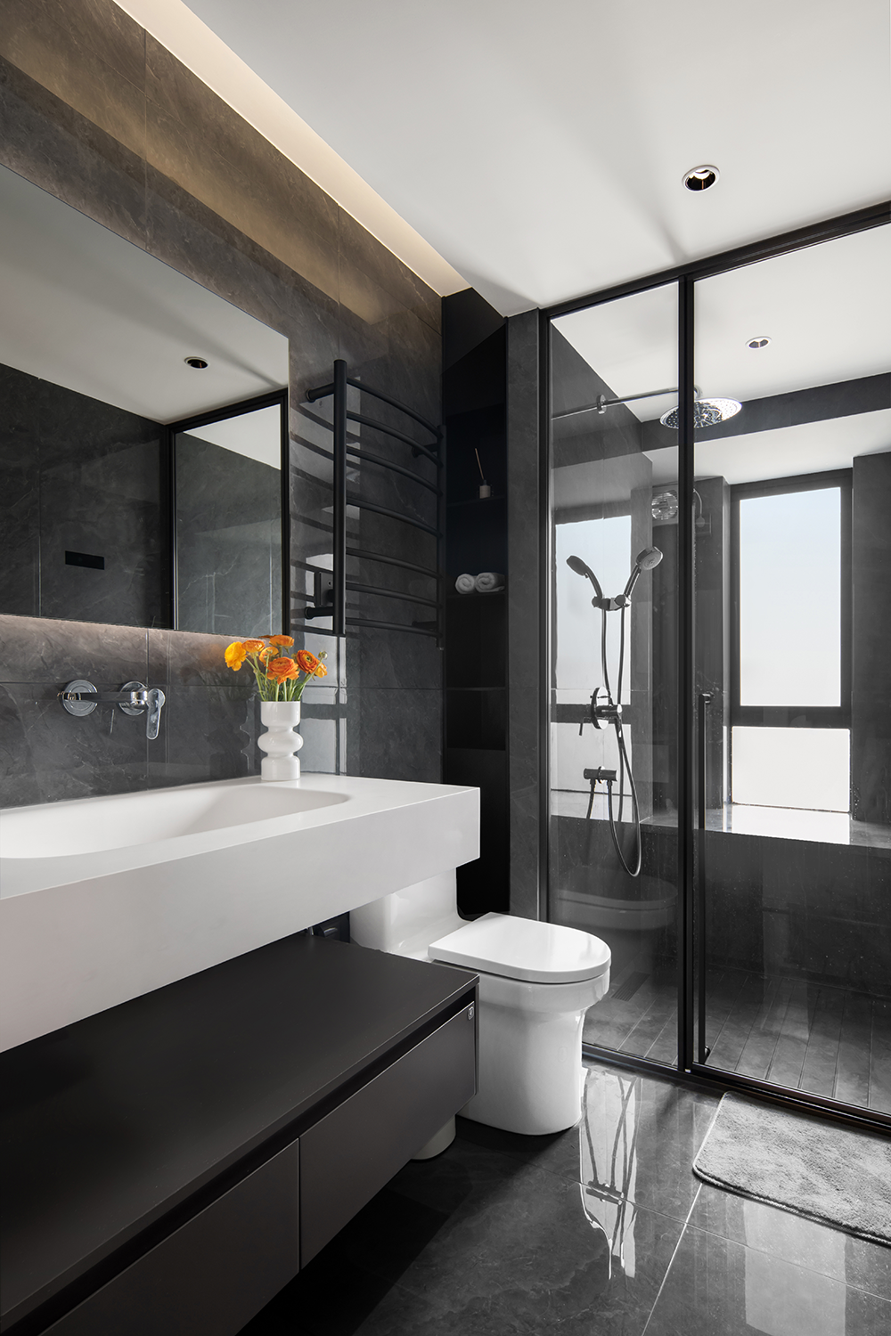 向往:130㎡简约台式,模糊边界丨中国中山丨中山向往空间设计-34