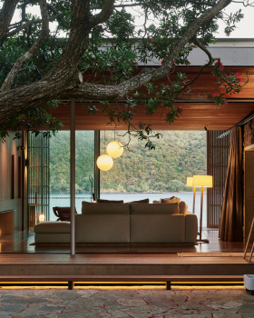隐秘奢华的海滨别墅——Omata Beach House