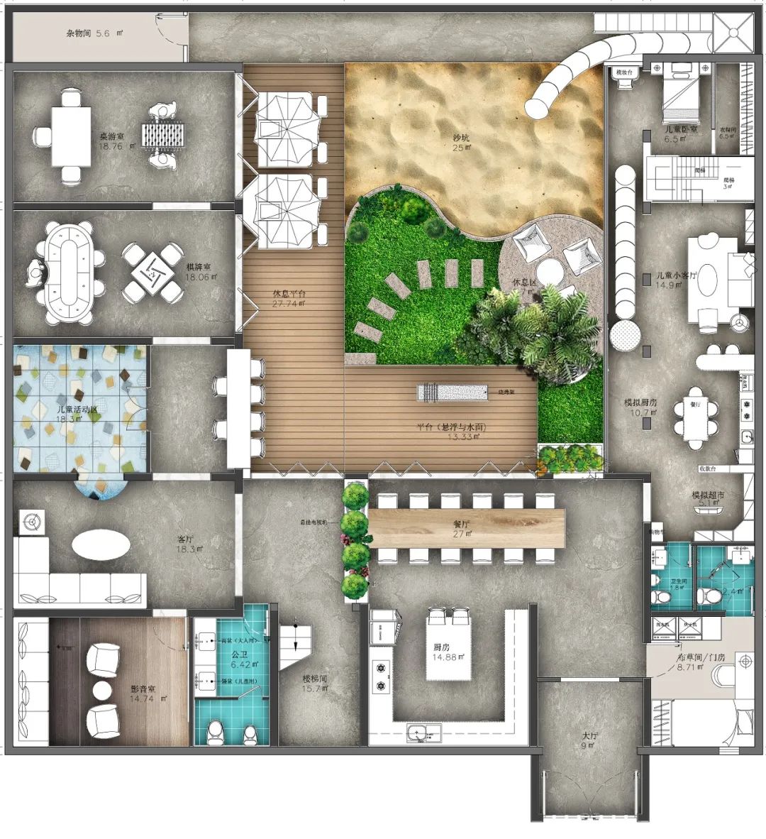 长城脚下的童趣乐园——东东 HOME 亲子民宿-84