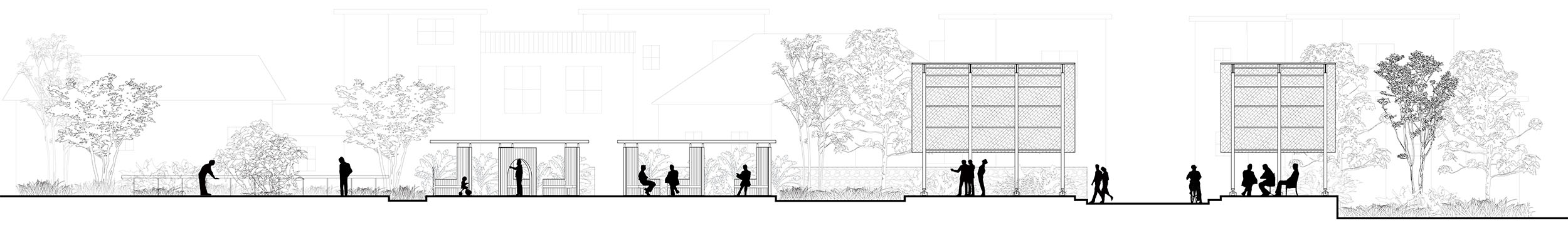 “两个半”·古市镇下街茶广场丨中国浙江丨衍述设计-110