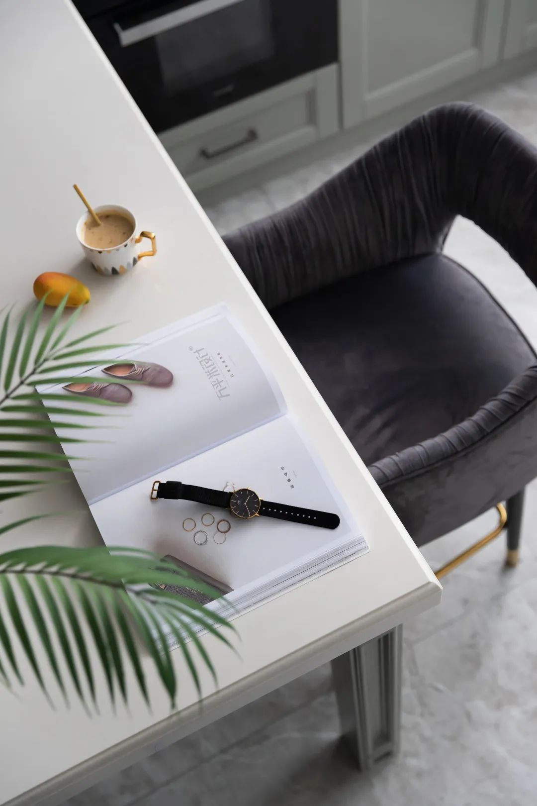 金福苑 82㎡美式混搭,复古与轻奢的完美融合-56