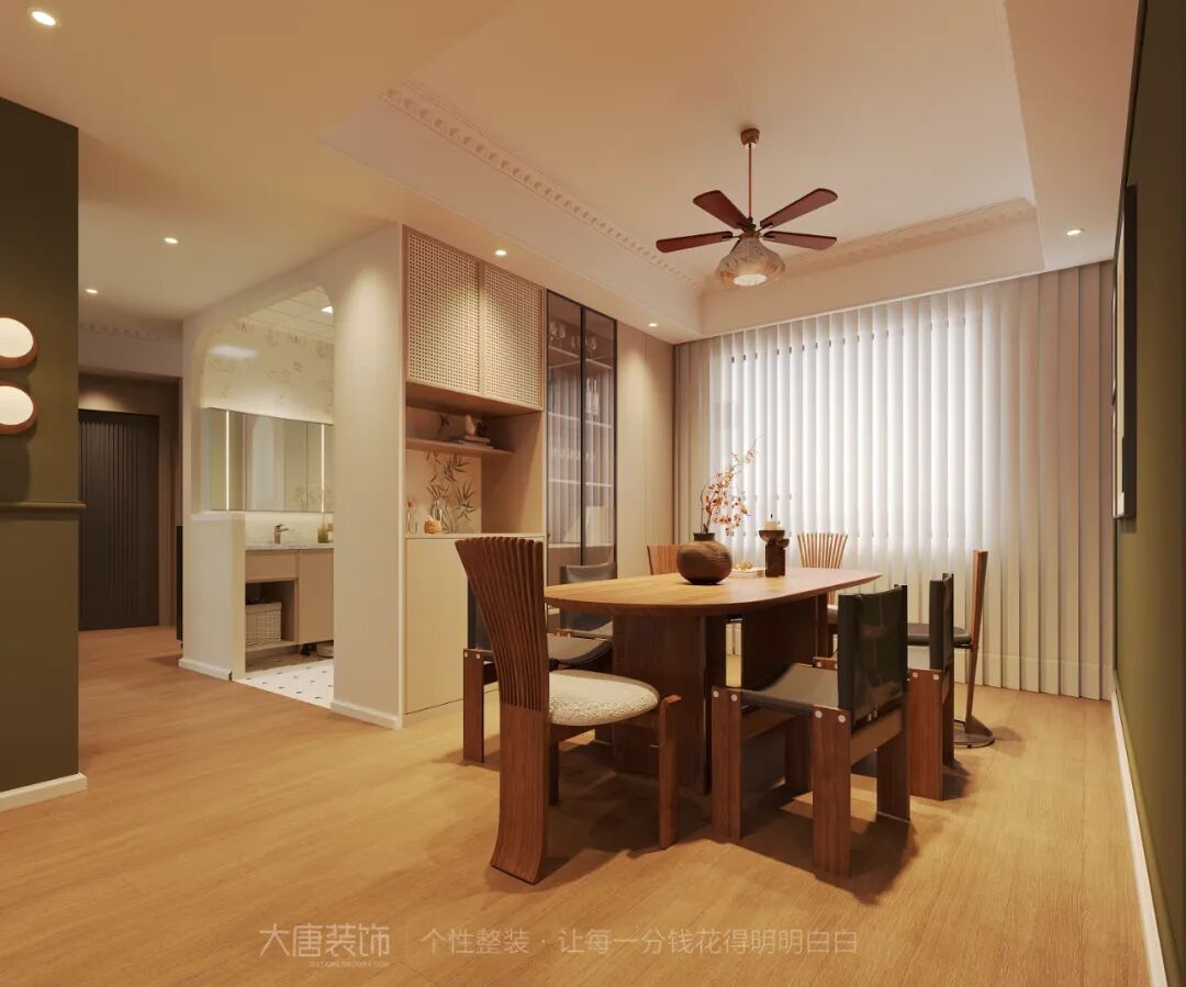 大唐设计丨155㎡混搭风设计，打破局限，勾勒对新空间的想象-25