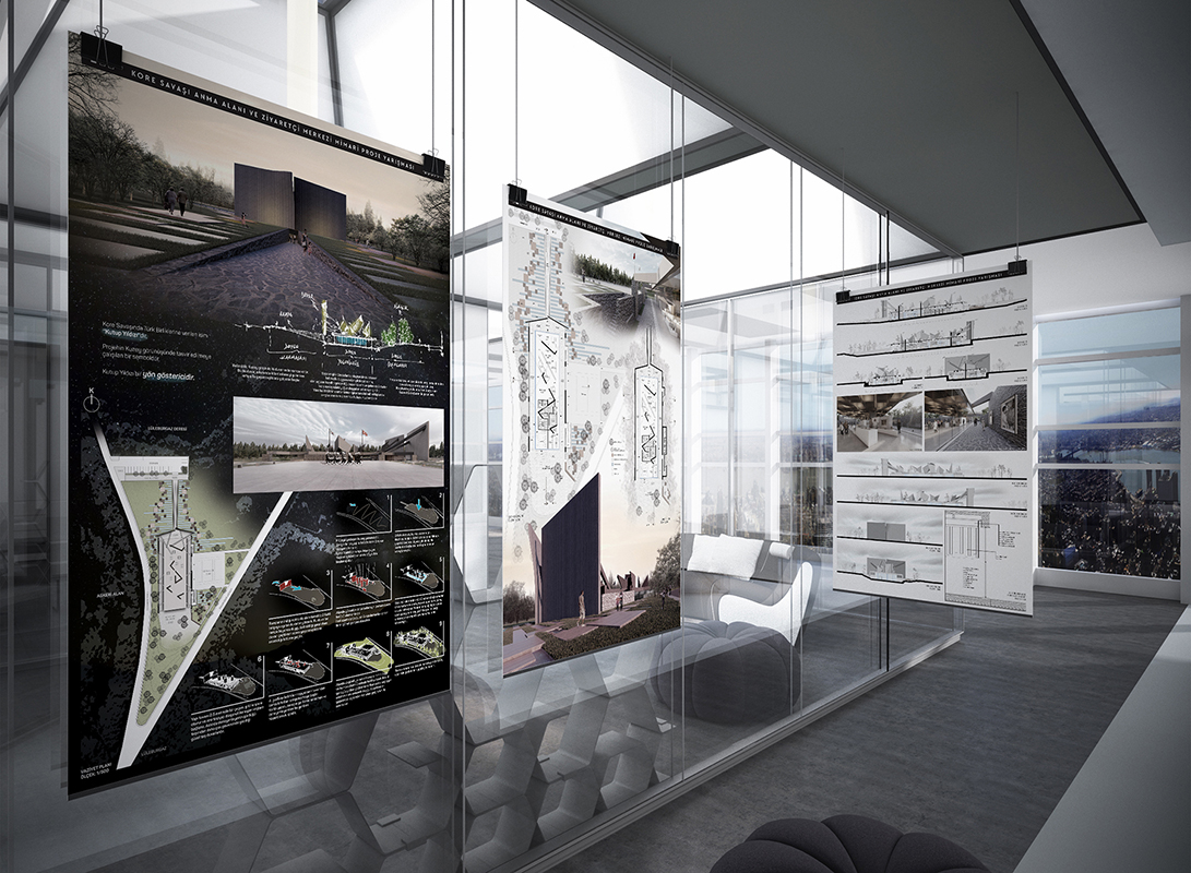 韩国战争纪念区域及游客中心建筑项目竞赛提案丨monoroom | Architects-27