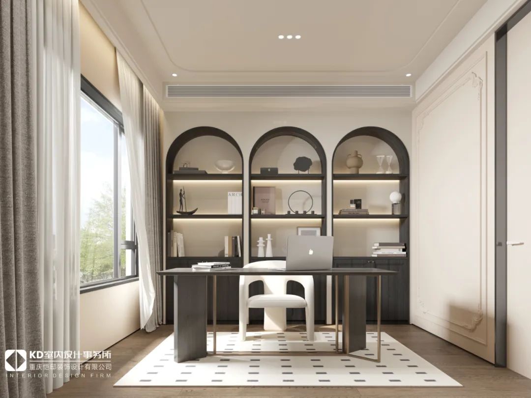 壹号半岛南洋复古风私宅丨中国重庆丨KD 室内设计事务所-53