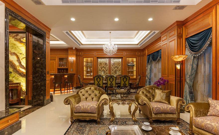 林钰洲 & 陈惠玲 | 别墅设计 | 内敛古典,优雅大宅风范-2