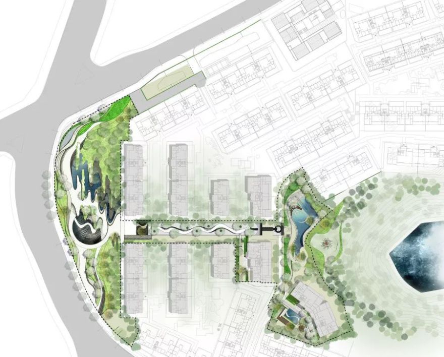 壹号半岛 | 梦境般的曲线景观设计-25