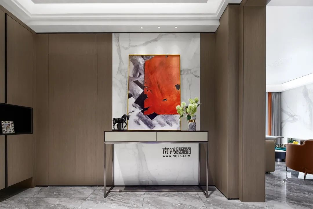 世茂首府港式轻奢大宅丨浙江南鸿装饰-26