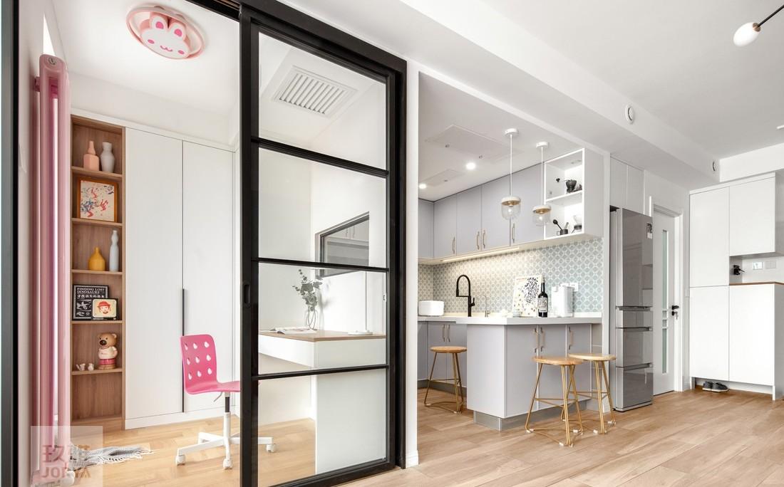 小户型大改造,阳台变儿童房,采光厨房卧室卫生间全升级!-37