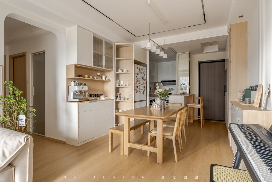 日式原木风家庭空间设计丨中国深圳丨那宅设计事务所-54