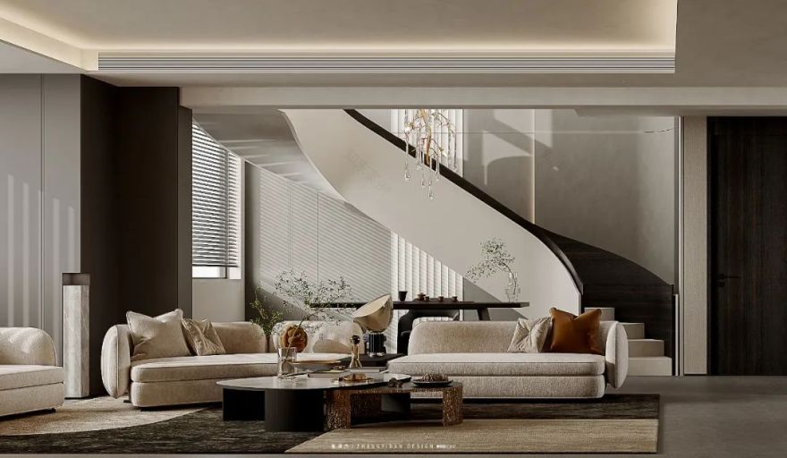 观岚峰上案例丨张译丹:感受简约风中光与影的慵懒惬意-24