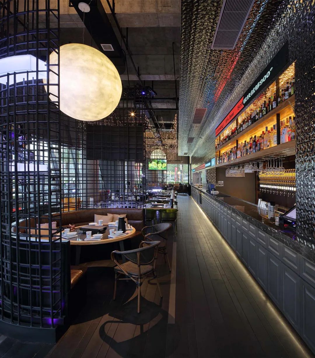 900 度烧烤工场金湾店丨中国珠海丨珠海借光建筑空间设计有限公司-9