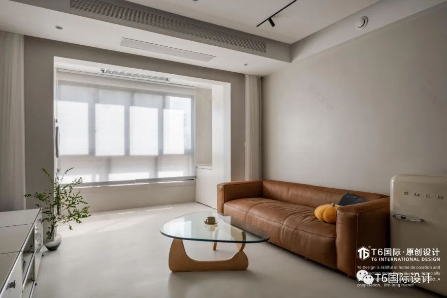 现代极简全屋微水泥设计-37